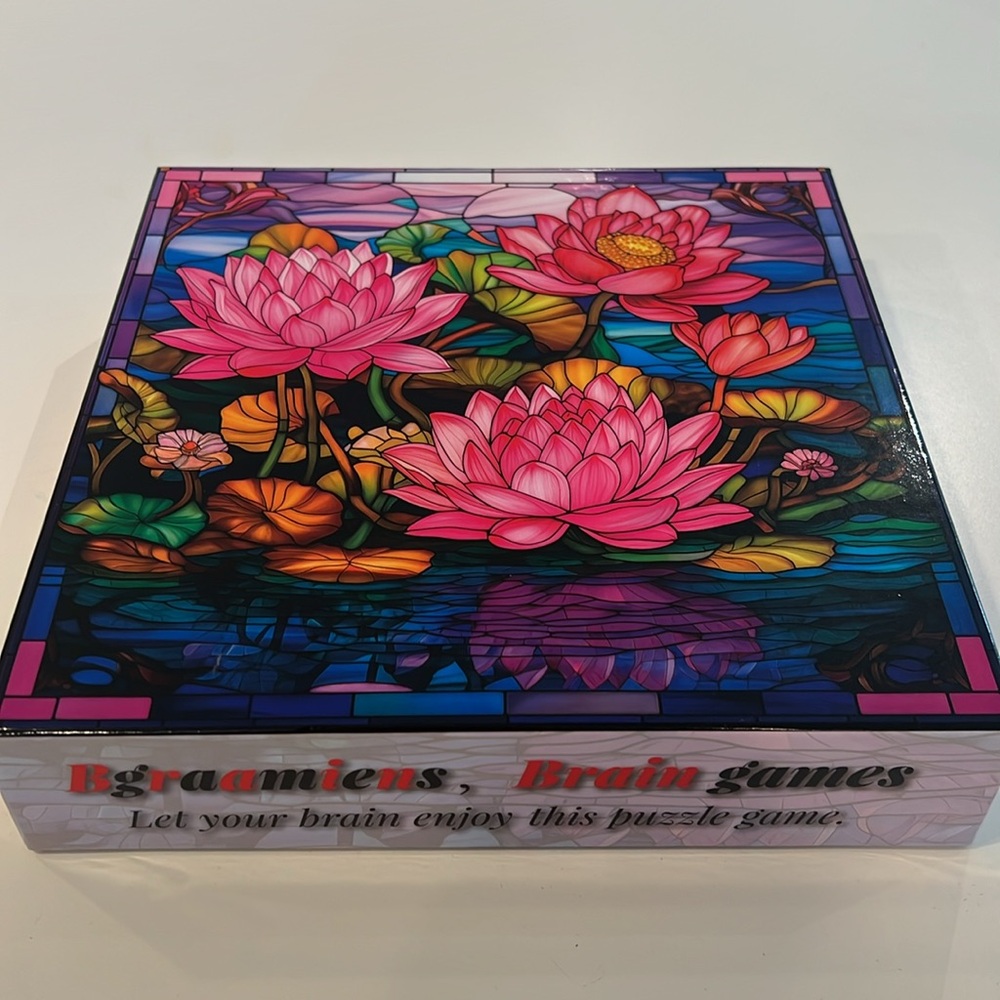 Pink Floral Blossom Puzzle